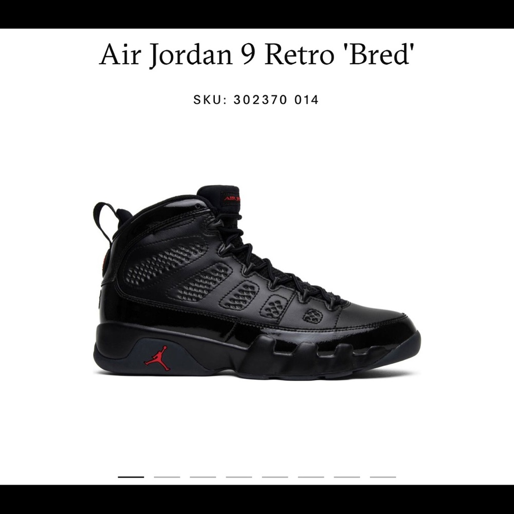 Black retro 9s
